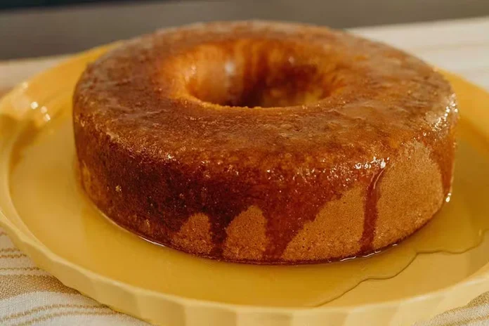 receita de bolo de laranja fofinho com calda