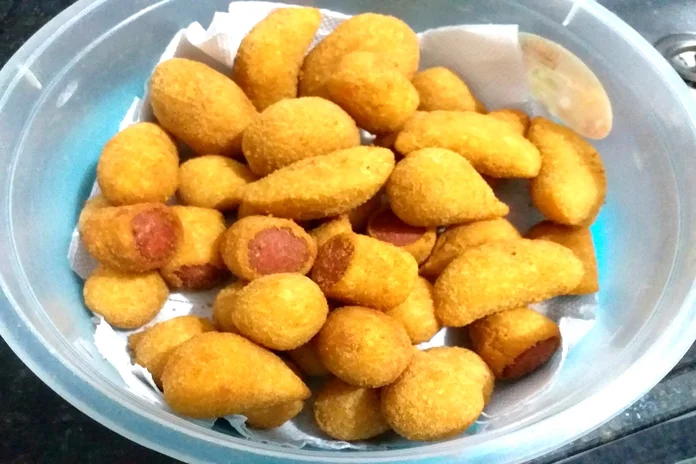 receita de salgadinhos fácil