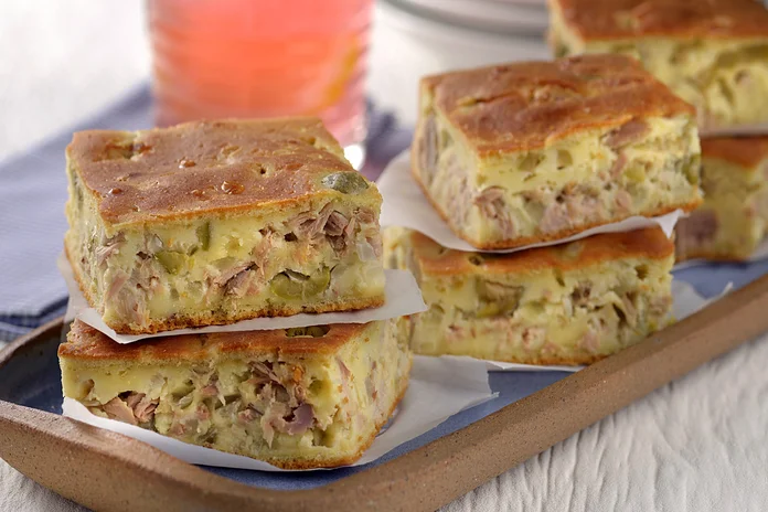 receita de torta de atum de liquidificador