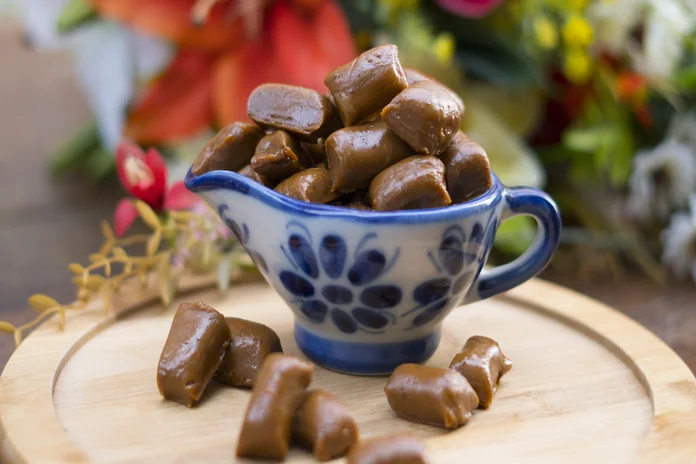 receita de bala de caramelo tradicional caseira