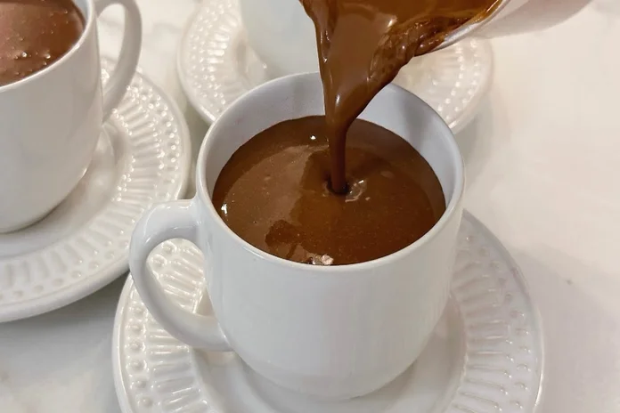 receita de chocolate quente cremoso eu sempre preparo essa receita saborosa nos dias mais frios