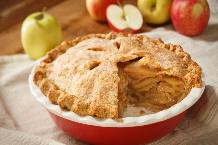 receita de tarte de maçã americana