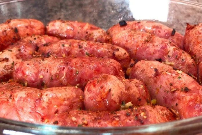 receita de linguiça douradinha de 5 minutos na panela de pressão