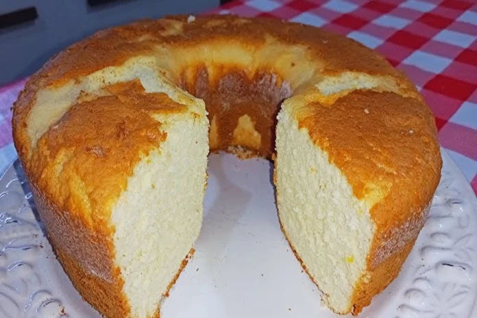 bolo de maisena com leite em pó