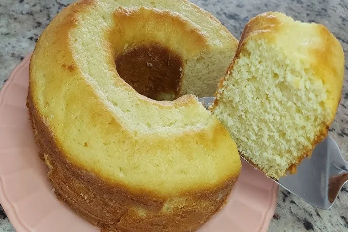 bolo areia que desmancha na boca