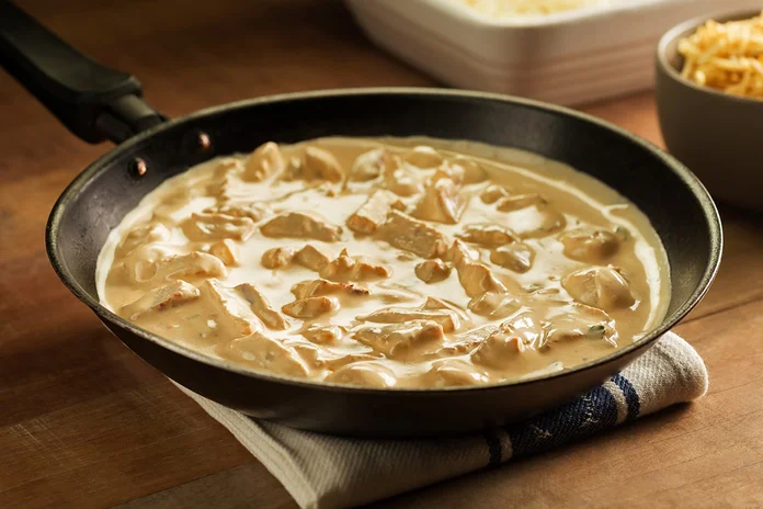 strogonoff de filé mignon suíno