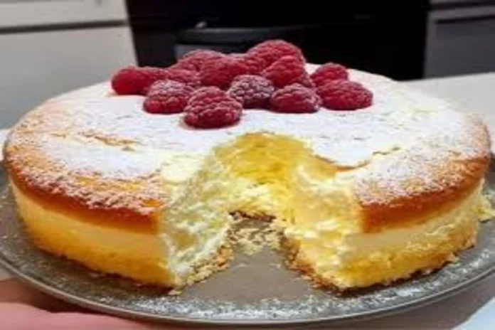 bolo rápido cremoso com 3 iogurtes e 2 ovos